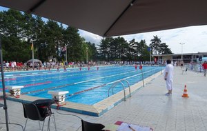 CHAMPIONNATS DE L'AIN  (bassin de 50 m)  DIVONNE LES BAINS 26 juin 2016