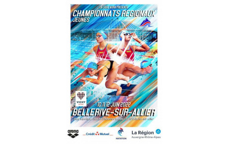 CHAMPIONNATS JEUNES  LIGUE AURA  VICHY  10-11-12 juin 2022