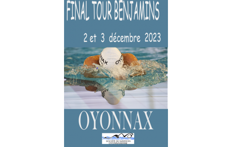 FINAL TOUR BENJAMINS 2023  OYONNAX